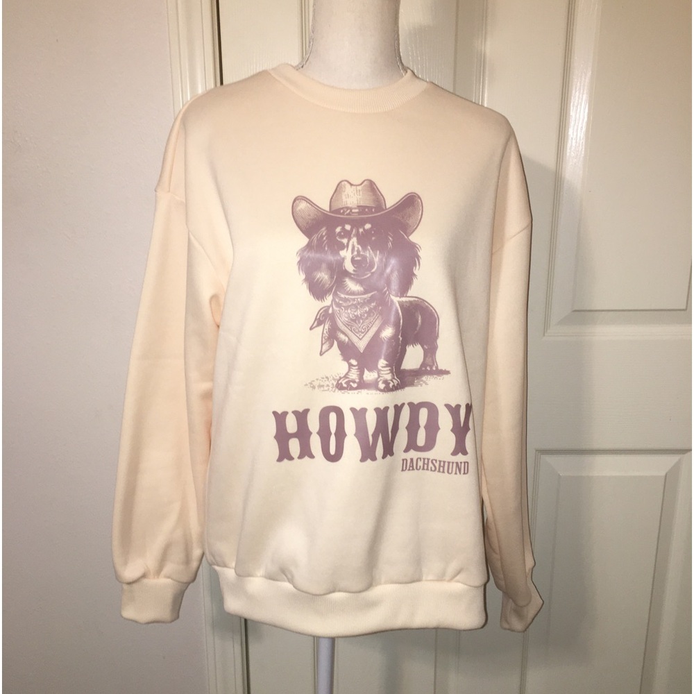 NWOT Shein Dachshund Sweatshirt